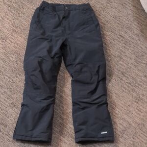 Lands' End Navy Snow Pants